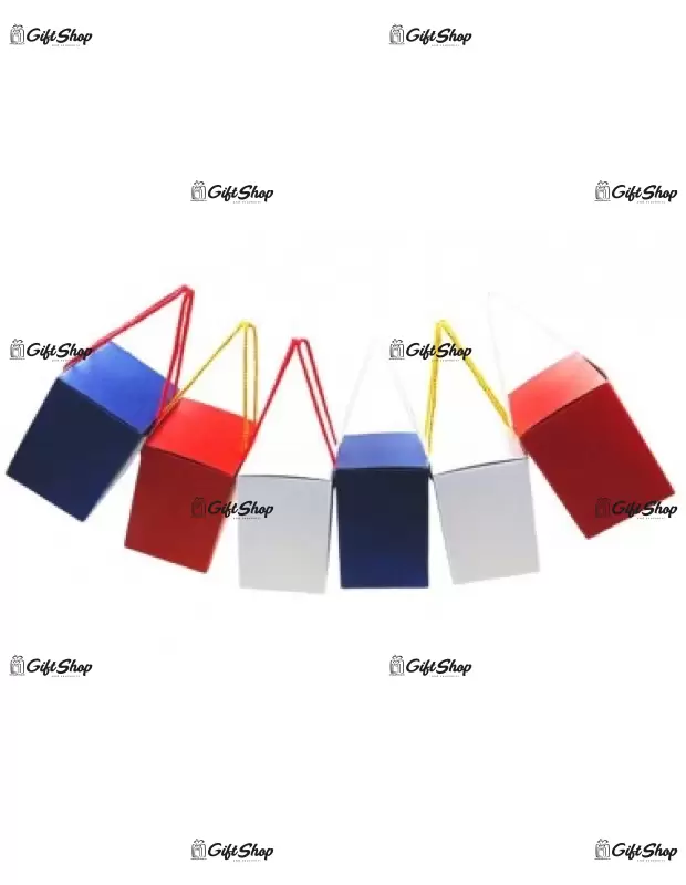 Cutie rosie pentru cana tip plasuta